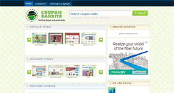 Desktop Screenshot of couponbandits.com